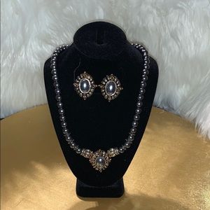 Herguz antique necklace and earings